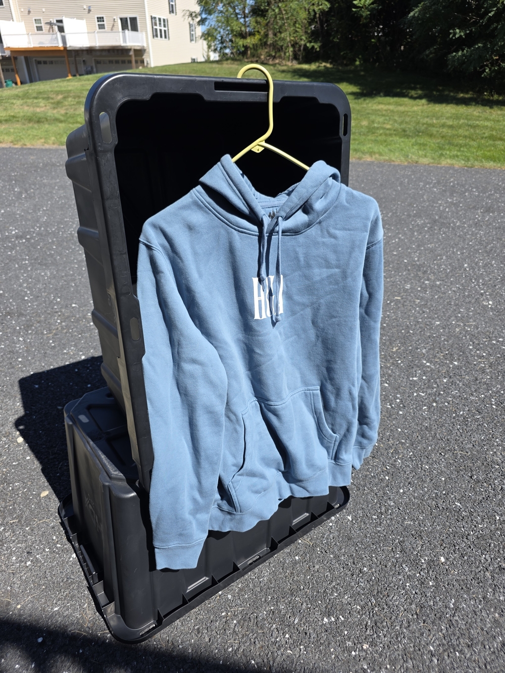 Men's Blue Pullover Hoodie - Native Supply